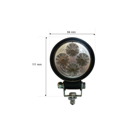 LED Arbeitsscheinwerfer Minilight weiß mit Schalter